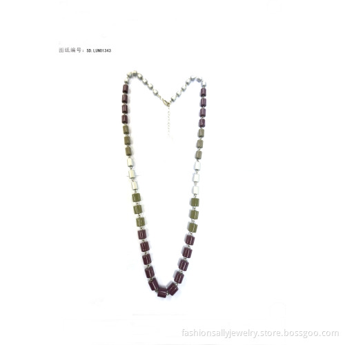 Fashion Zinc Alloy Metal Necklace 987